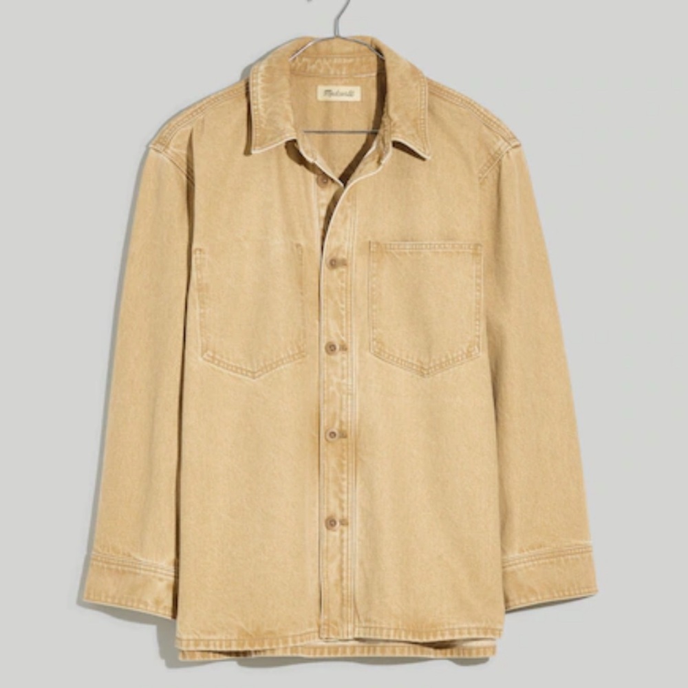 Madewell Denim Shirt-Jacket: Botanical Yarn-Dye
Edition